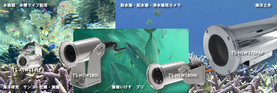水中・海中カメラ　THS-NX343