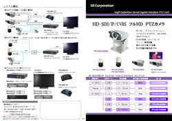 HD-SDI高耐久PTZカメラ